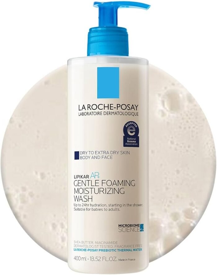 La Roche Posay Lipikar AP+ Gentle Foaming Moisturizing Wash