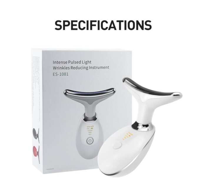 ⁦Intense Pulsed Light Wrinkles Reducing Instrument - Rejuvenation Device, Massager with Heat, Smooth and Firm Skin⁩ - الصورة ⁦2⁩