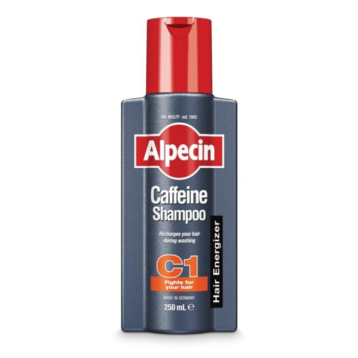 Alpecin Caffeine Shampoo C1 8.45 oz - Hair Loss Prevention and Scalp Care