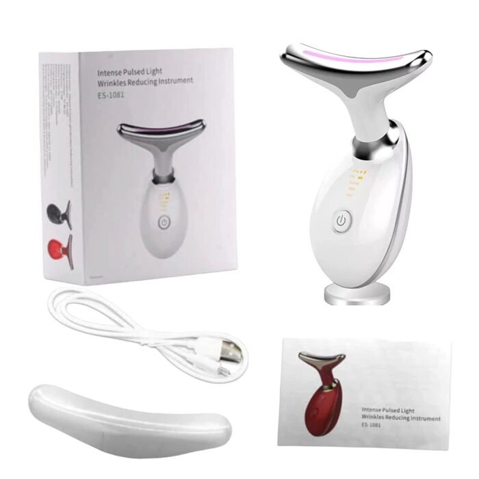 Intense Pulsed Light Wrinkles Reducing Instrument - Rejuvenation Device, Massager with Heat, Smooth and Firm Skin