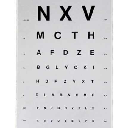 Monware optometry chart