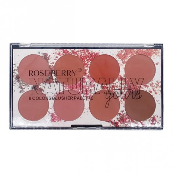 Blush Naturally 8 colors from Rose Berry