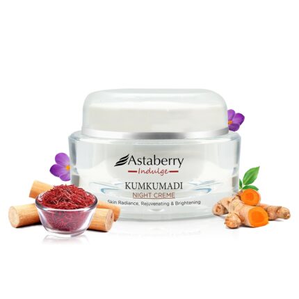 Astaberry Indulge Kumkumadi Night Cream for Glowing Skin