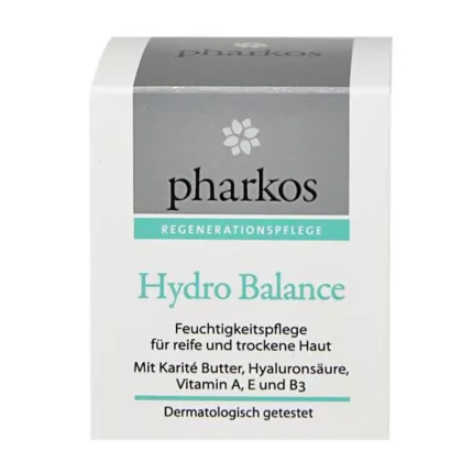 Pharkos Hydro Balance Moisturiser 50 ml Vitamin A E B3