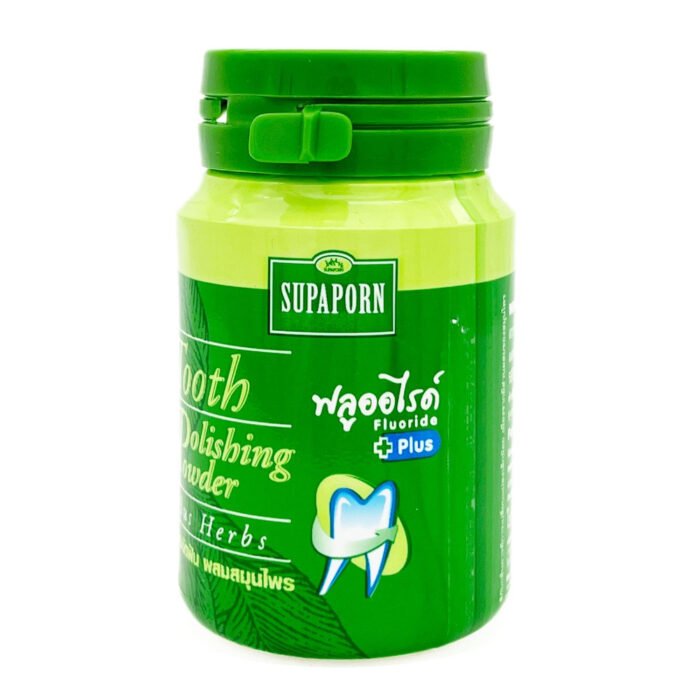⁦Herbal Tooth Polishing Powder with Herbs and Fluoride 90 g⁩ - الصورة ⁦3⁩