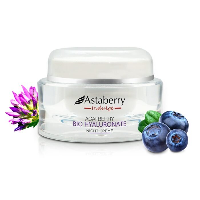 Astaberry Indulge Acai Berry Bio Hyaluronate Night Crème For Face