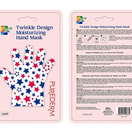 PUREDERM Twinkle Design Moisturizing Hand mask