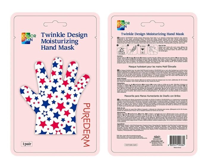 PUREDERM Twinkle Design Moisturizing Hand mask