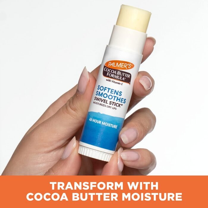 ⁦Cocoa Butter Formula Softens Smooths Duo Lip Balm With Vitamin E⁩ - الصورة ⁦2⁩