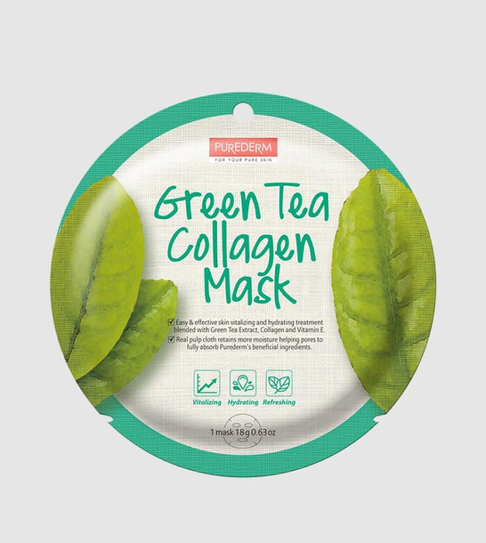 ⁦PUREDERM Collagen Mask (Round)⁩ - الصورة ⁦8⁩
