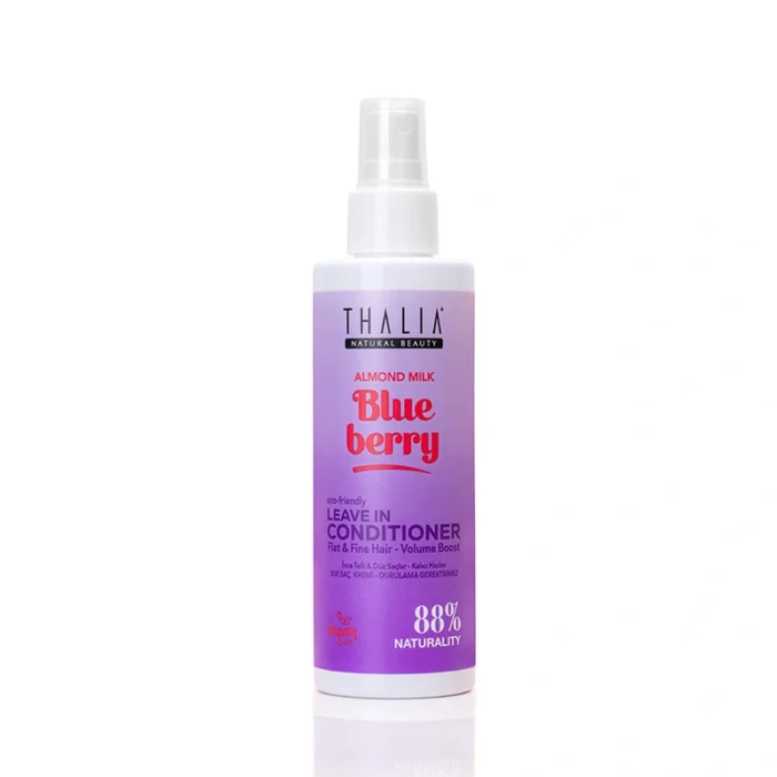 ⁦Liquid conditioner for soft and straight hair with almond milk and blueberry extract 200 ml⁩ - الصورة ⁦3⁩