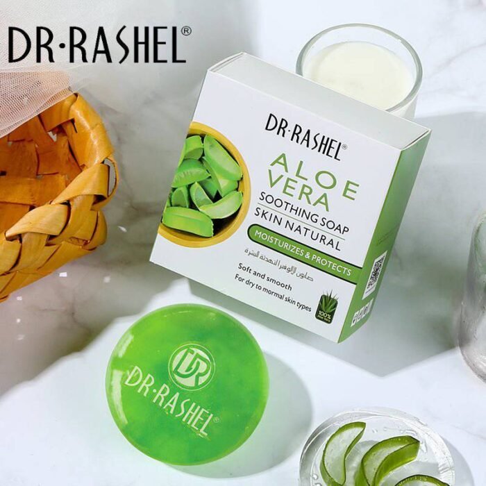 Dr. Rashel Aloe Vera Soothing Soap Skin Natural Moisturizes & Protects