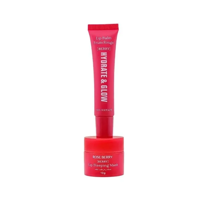 Rose Berry Strawberry Lip Balm 2 Pcs