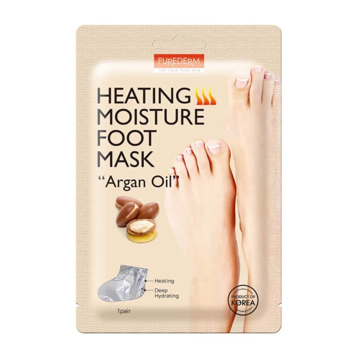 PUREDERM Heating Moisture Foot Mask ARGAN OIL