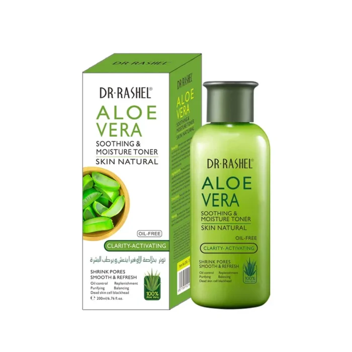 ⁦Dr.Rashel Aloe Vera Soothing & Moisture Toner⁩ - الصورة ⁦3⁩