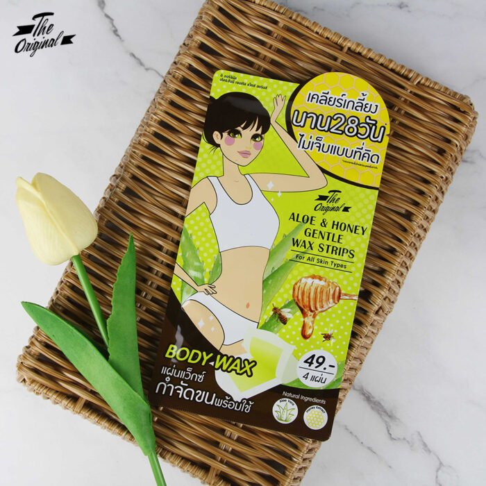 ⁦The Original Body Wax Aloe & Honey Gentle Wax Strip⁩ - الصورة ⁦2⁩