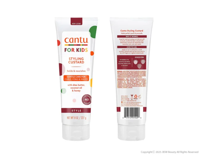 ⁦CANTU CARE FOR KIDS STYLING CUSTARD 8oz⁩ - الصورة ⁦2⁩