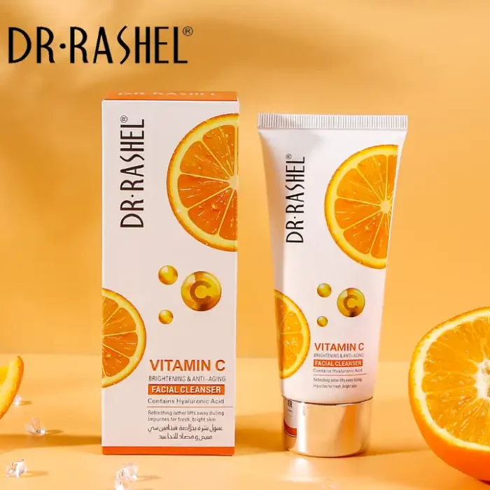 ⁦Dr. Rashel Vitamin C Facial Cleanser with Hyaluronic Acid⁩ - الصورة ⁦3⁩