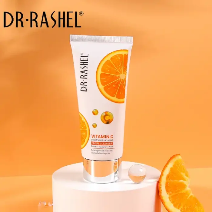 ⁦Dr. Rashel Vitamin C Facial Cleanser with Hyaluronic Acid⁩ - الصورة ⁦2⁩