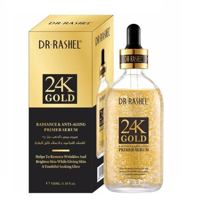 ⁦Dr.Rashel 24K Gold Radiance & Anti Aging Primer Serum⁩ - الصورة ⁦2⁩