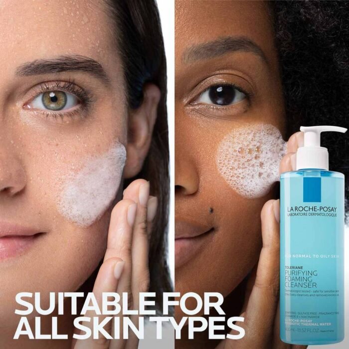 ⁦La Roche-Posay Toleriane Purifying Foaming Facial Wash⁩ - الصورة ⁦2⁩