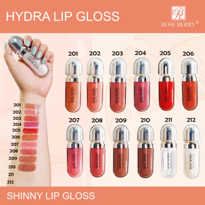 ⁦ROSE BERRY Hydra Lip Gloss⁩ - الصورة ⁦3⁩