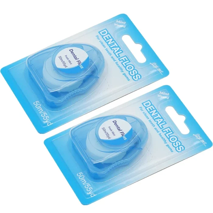 ⁦Try Me Dental Floss for Clean Teeth , Mint Waxed 50m⁩ - الصورة ⁦5⁩