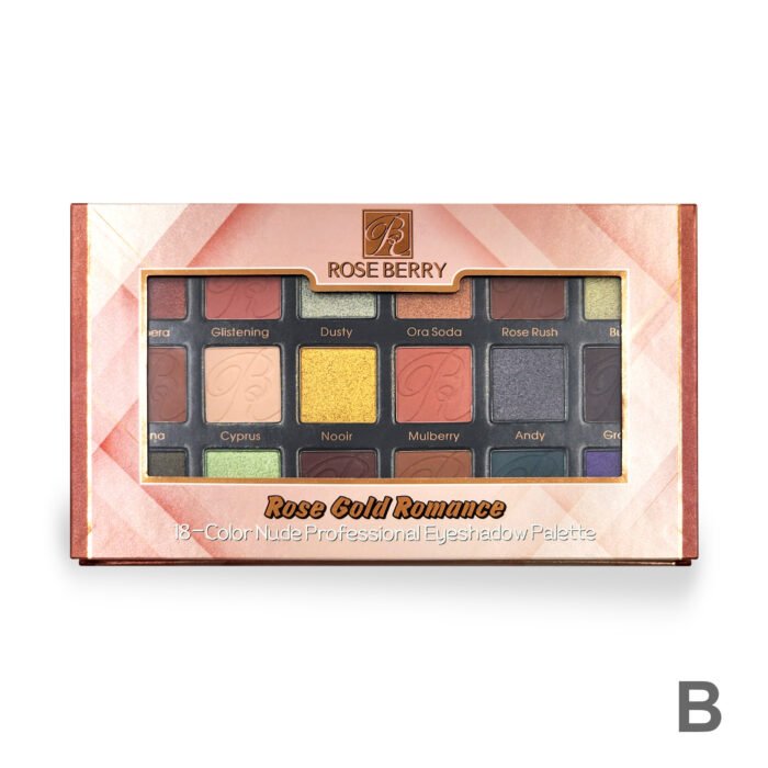⁦ROSE BERRY Rose Gold Romance Eye Shadow B – 32g⁩ - الصورة ⁦3⁩
