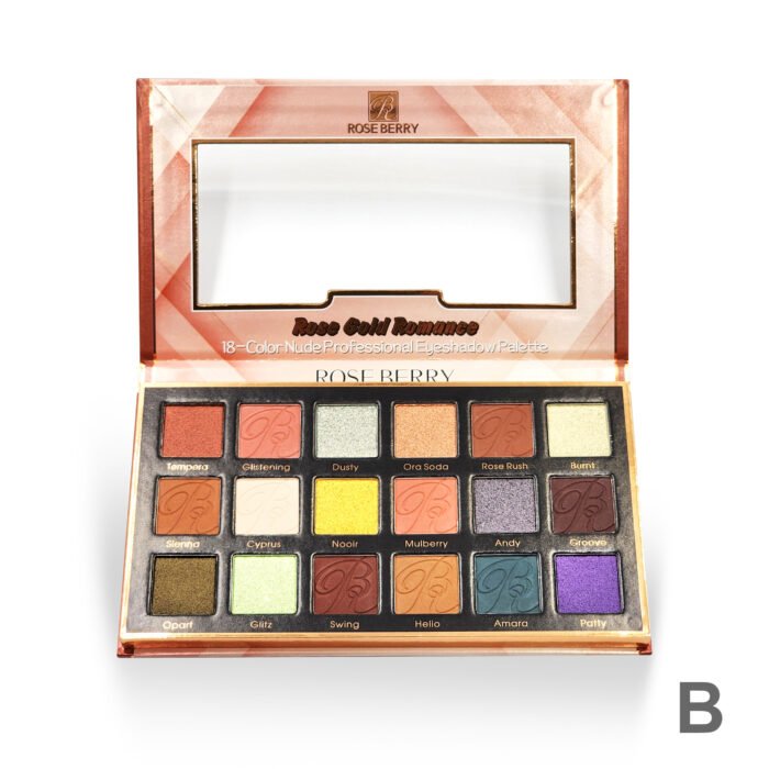 ROSE BERRY Rose Gold Romance Eye Shadow B – 32g