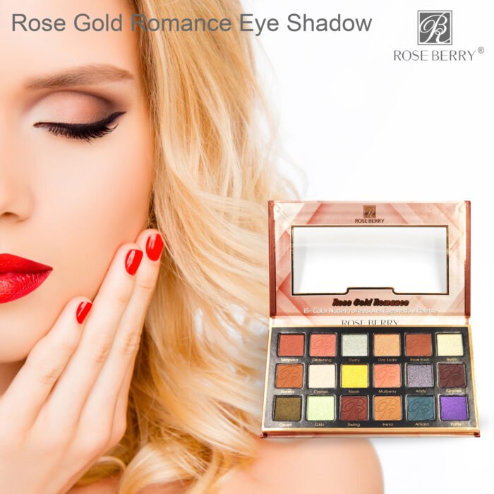⁦ROSE BERRY Rose Gold Romance Eye Shadow B – 32g⁩ - الصورة ⁦2⁩