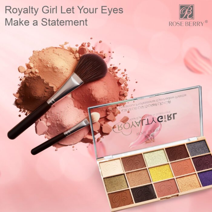 ⁦ROSE BERRY Royalty Girl Let Your Eyes Make A Statement Eyeshadow Palette B – 26g⁩ - الصورة ⁦2⁩