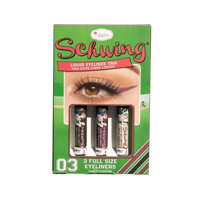 The Balm Schwing® Trio Limited Edition liquid eyeliner trio