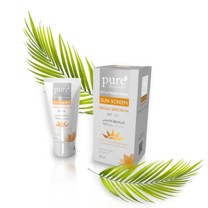 Pure Beauty Sunscreen SPF 100 With Vitamin-E - 50ML