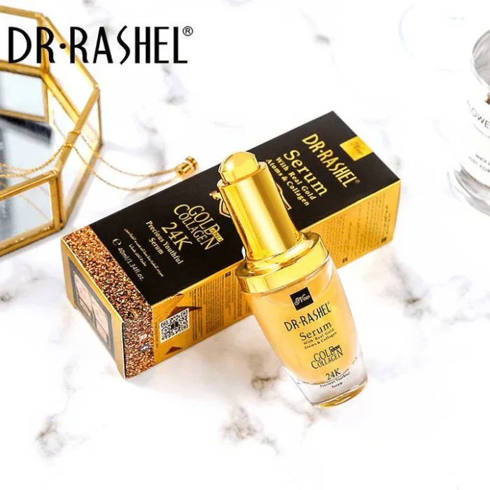 ⁦24K Gold & Collagen Youthful Face Serum 40ml⁩ - الصورة ⁦2⁩