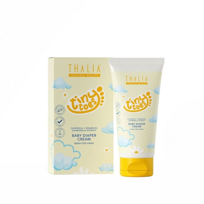 Baby diaper cream with calendula and chamomile extract