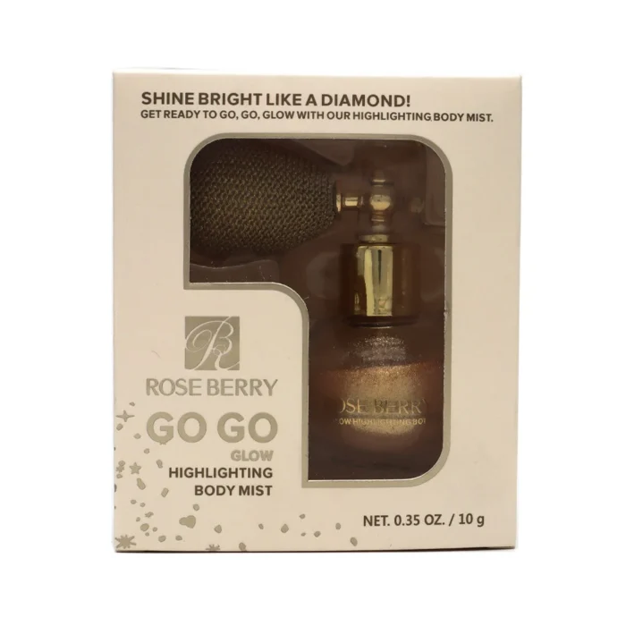 Rose Berry GO GO Glow Highlighting Body Mist