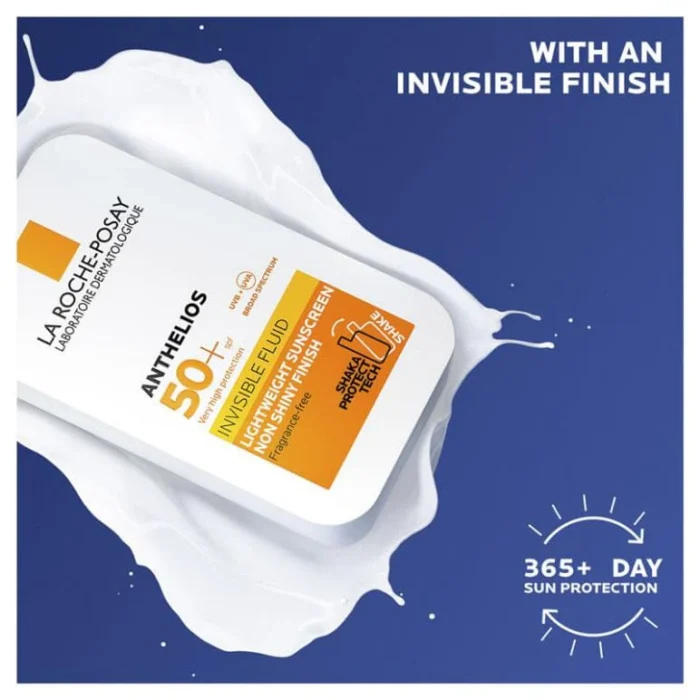 ⁦LA Roche Posay Anthelios UVmune 400 - SPF 50+ Invisible Fluid 50 ml⁩ - الصورة ⁦3⁩