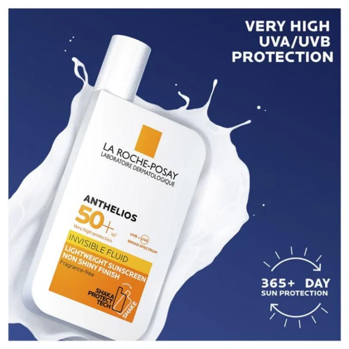 ⁦LA Roche Posay Anthelios UVmune 400 - SPF 50+ Invisible Fluid 50 ml⁩ - الصورة ⁦4⁩