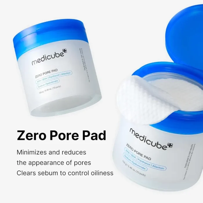 ⁦Medicube Zero pads to tighten pores and cleanse the skin⁩ - الصورة ⁦3⁩