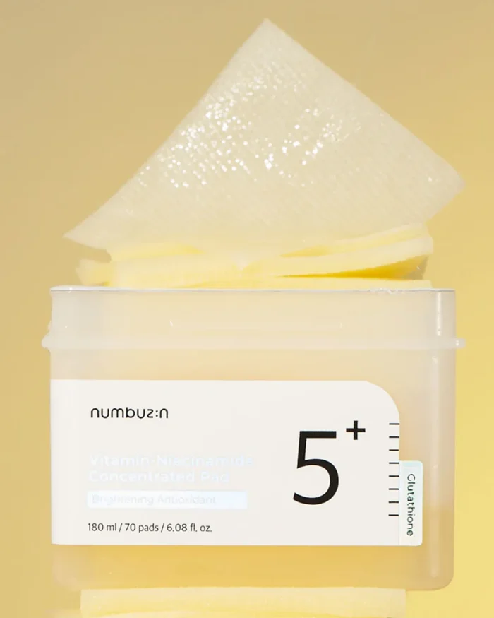 ⁦numbuzin No.5+ Vitamin-Niacinamide Concentrated pad⁩ - الصورة ⁦2⁩