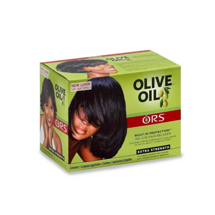 Ors Olive Oil Kit No-Lye Hair Relaxer Extra Strength