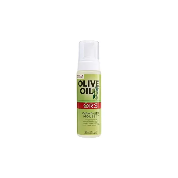 ORS Olive Oil Mousse Modelador para Cabelo Wrap/Set 207ml