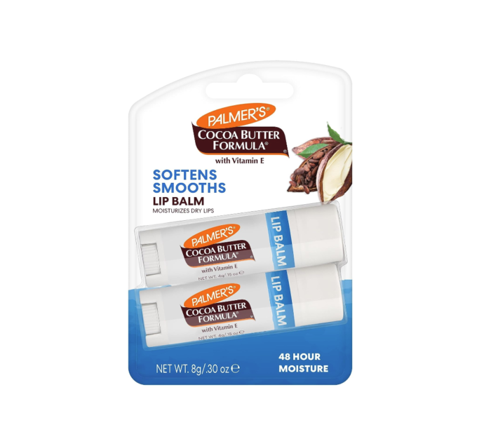 Cocoa Butter Formula Softens Smooths Duo Lip Balm With Vitamin E