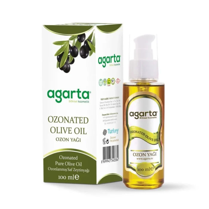 Agarta Natural Ozone Oil With Pure Olive Oil - 100 Ml