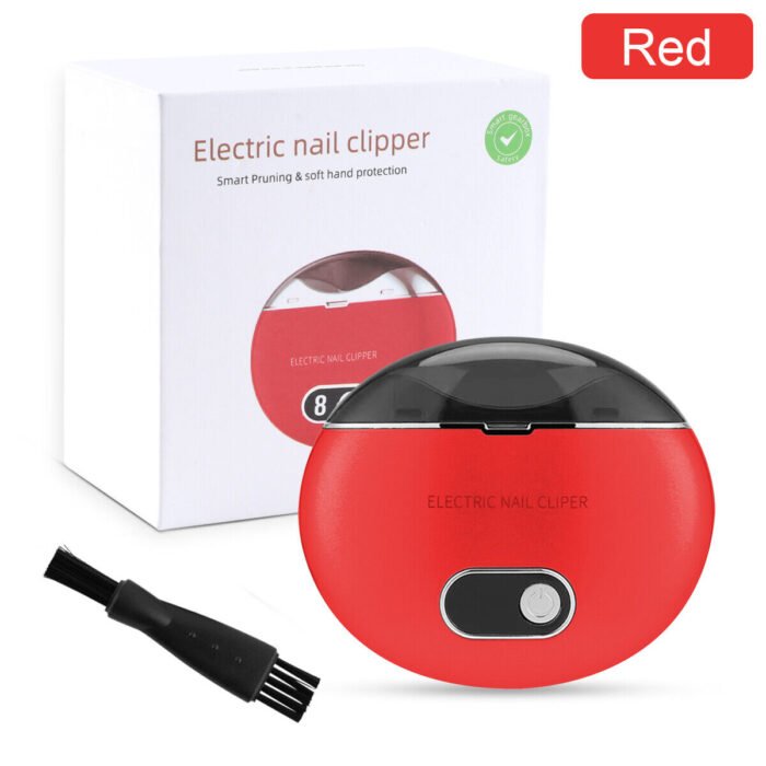 Minatee Automatic Nail Clipper, Electric Nail Clippers Safety Fingernail Cutter