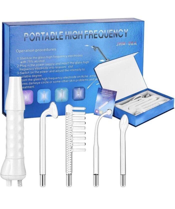 Portable Handheld High Frequency Skin Therapy Wand Machine