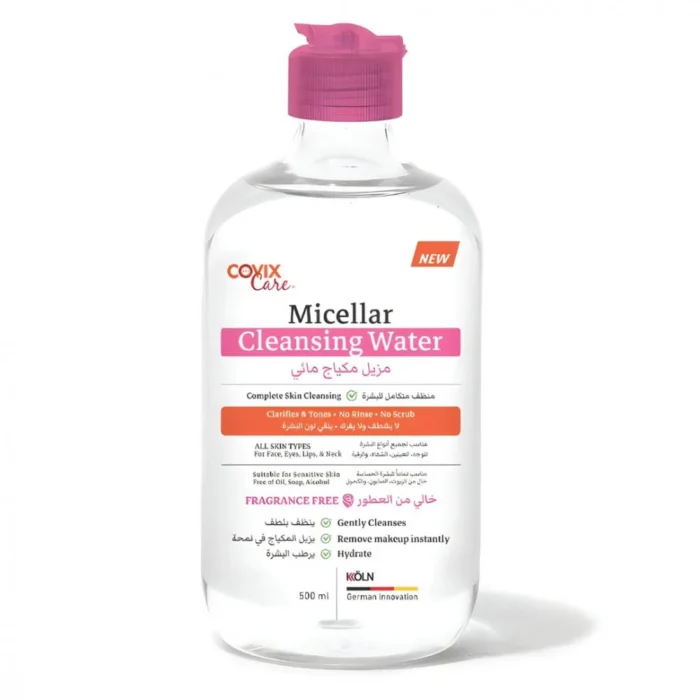 Cofex Care Micellar Water for Makeup Removal - 500 ml