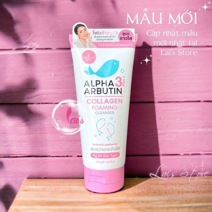 ALPHA ARBUTIN COLAGEN FOAMING CLEANSER 120g