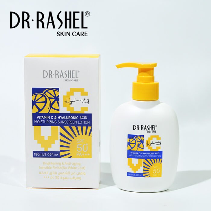 Vitamin C & Hyaluronic Moisturizing Sunscreen Lotion SPF 50