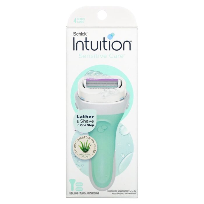 SCHICK INTUITION Shaving Blades with Aloe Vera